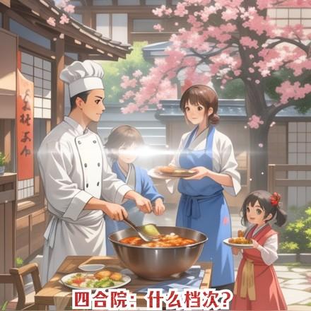 四合院什么档次跟我比道德动漫